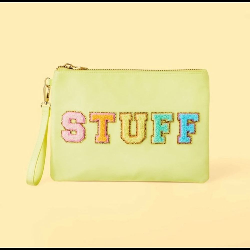 Stoney Clover Land x Target Light Yellow STUFF Flat Pouch